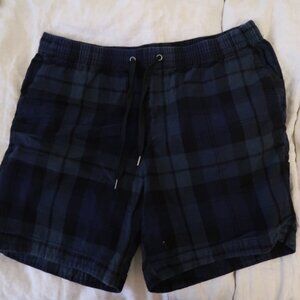 Small plaid shorts